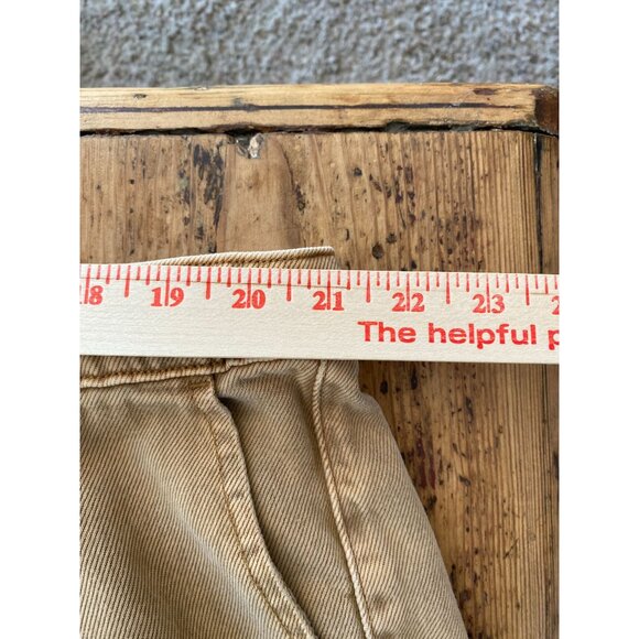 Lane Bryant Womens Mid-Rise Wide Leg Tan Pants Size 20 Casual Relaxed Fit - Picture 8 of 9